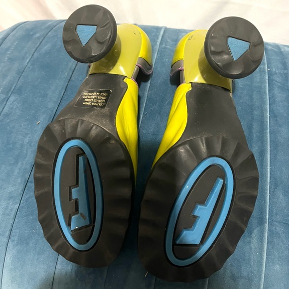 John Fluevog Mini Elif Mary Jane Heels Women’s Size 8 - Fun, Funky & Fabulous! - Picture 10 of 11